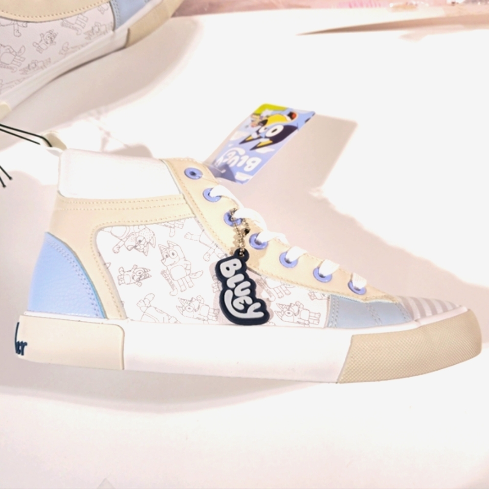 High-Top Sneakers bluey sneakers